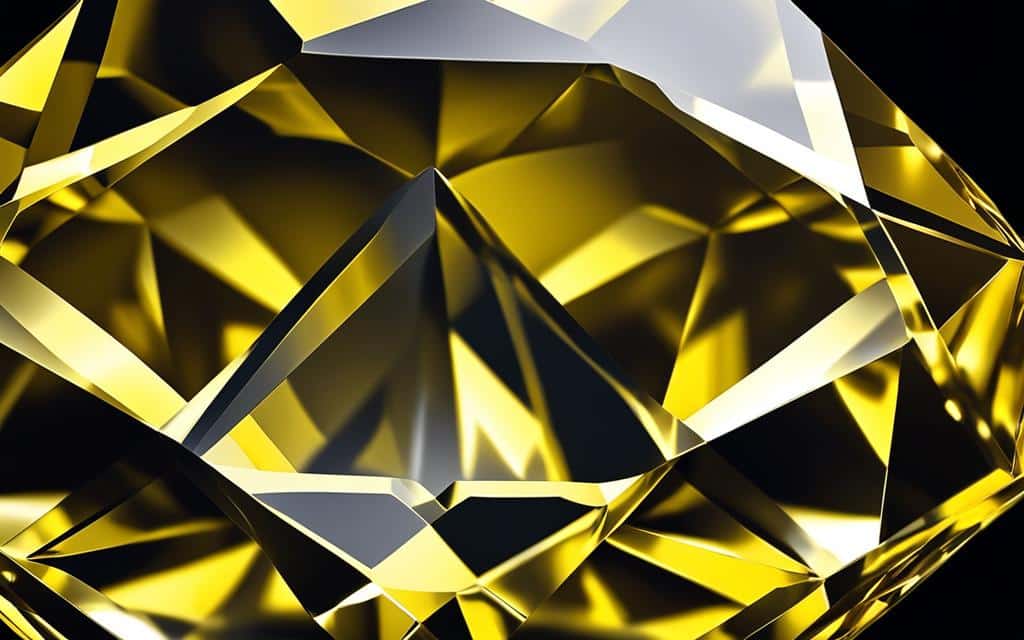 yellow argyle diamond